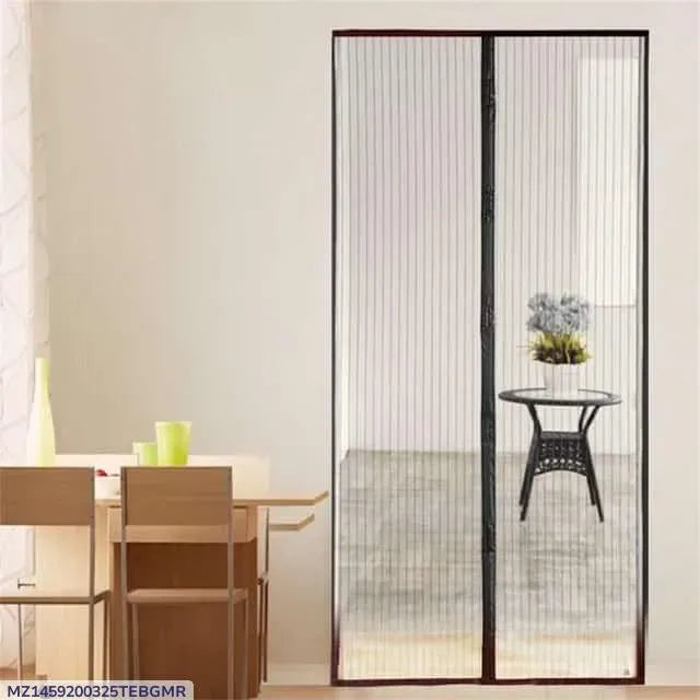 Magnetic Flyscreen Door – Full-Frame Hook & Loop with Push Pins