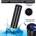 Smart Temperature Display Water Bottle – Stainless Steel Thermos