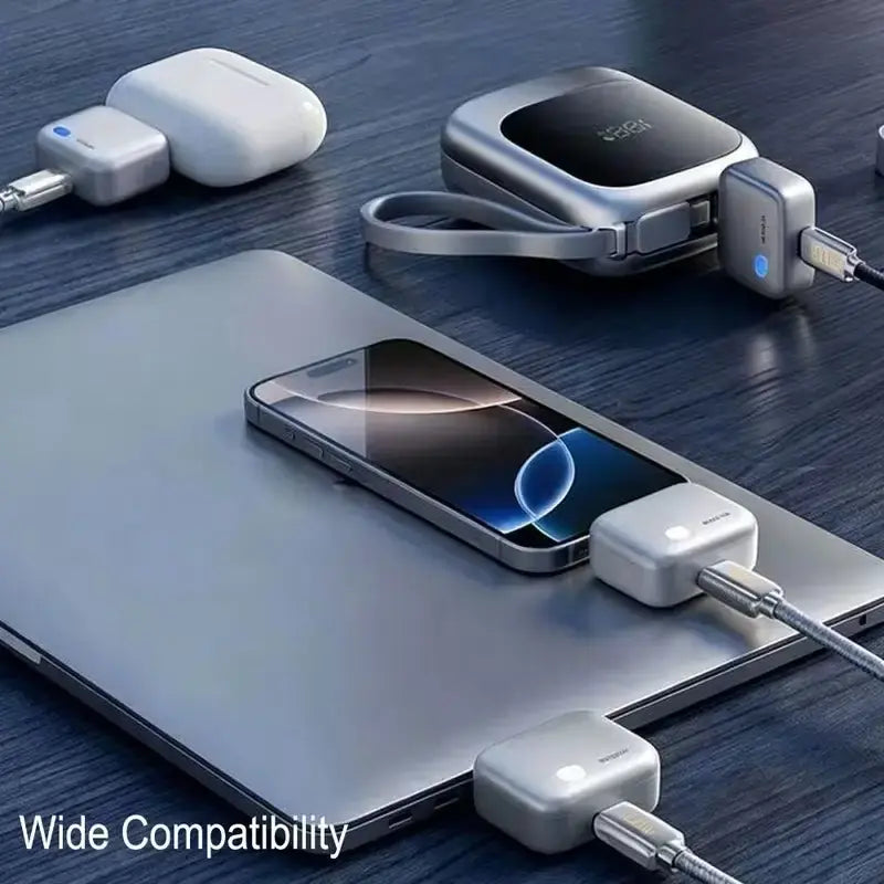140W Mini Power Bank – USB-C Super Fast Charging